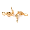 Brass Bead Tips X-KK-T032-153G-1