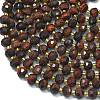 Natural Tiger Eye Beads Strands G-K389-E52-01-3