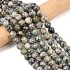 Natural K2 Stone Beads Strands G-K405-B03-8mm-1