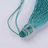 Nylon Thread Tassel Big Pendant Decorations NWIR-K019-A05-4