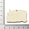 Wood Pendant WOOD-H107-04-13-3