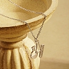 Stylish Stainless Steel Pendant Necklace for Women's Daily Wear WL4193-2-1