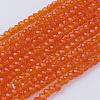 Glass Beads Strands GLAA-G045-B01-1