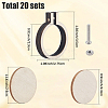20 Boxs Wood Embroidery Hoops EMBR-SC0001-04B-2