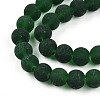 Transparent Glass Beads Strands GLAA-T032-T8mm-MD22-3