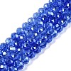 Electroplate Glass Beads Strands EGLA-A044-T8mm-A31-1