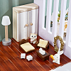 20Pcs Wood Sheet Miniature Ornaments DIY-WH0661-57A-5