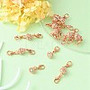 1Pc Alloy Crystal Rhinestone Magnetic Clasps ALRI-YW0001-11RG-4