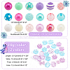 20 Style Mixed Style Acrylic Beads Sets OACR-PH0004-07-2