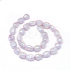 Dyed Natural Cultured Freshwater Pearl Beads Strands PEAR-L021-15A-01-2