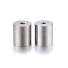 Tarnish Resistant 304 Stainless Steel Cord Ends X-STAS-H467-09P-6mm-2