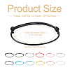 120Pcs 12 Colors Korean Waxed Polyester Cord Bracelet Making AJEW-TA0001-23-4