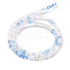 Glass Beads Strands EGLA-A034-M4mm-18-5