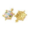 304 Stainless Steel Enamel Big Pendants X-STAS-L299-24G-03-2