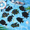 Rainbow Scratch Paper Art Pendant Decoration Kits DIY-WH20013-21C-4