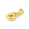 Rack Plating Brass Charms KK-C053-04G-D-2