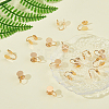 16Pcs Brass Spiral Pad Ear Cuff Findings EJEW-HS0001-24G-5