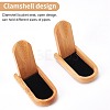Bamboo Foldable Bamboo Tobacco Pipe Stand Holder Display AJEW-WH0237-47-4
