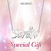 SHEGRACE 925 Sterling Silver Pendant Necklaces JN884A-3