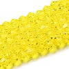 Transparent Glass Beads Strands EGLA-A039-T2mm-D21-1