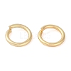 Brass Open Jump Rings KK-N254-45B-G-2