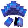 Starry Sky Pattern Cardboard Jewelry Boxes CBOX-BC0001-40D-1