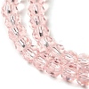 Transparent Glass Beads Strands EGLA-A035-T3mm-D20-4