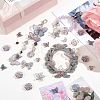 100G Resin Charms and Beads DIY Jewelry Making Findings Kit OHAR-SC0003-01A-4