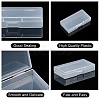 Plastic Bead Storage Containers Box CON-BC0006-43-4