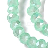 Baking Electroplate Glass Beads Strands X1-DGLA-A039-J6MM-B07-3
