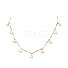 Natural Cultured Freshwater Pearl Potato Tassel Bib Necklaces NJEW-JN05697-2