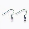 Vacuum Plating 201 Stainless Steel Earring Hooks STAS-R102-38-2