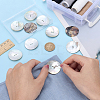 20Pcs 2-Hole Natural Shell Buttons BUTT-PH0001-75-3