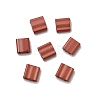 2-Hole Baking Paint Glass Seed Beads SEED-S023-17C-38-1