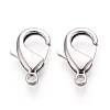 Brass Lobster Claw Clasps KK-YW0004-01E-P-1