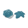 Frosted Transparent Acrylic Beads OACR-U006-03D-2