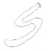 304 Stainless Steel Link Chain Necklaces X-NJEW-F248-16A-P-1