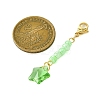 Star Glass & Seed Beads Pendant Decoration HJEW-JM02111-3
