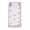 Cardboard Paper Jewelry Display Cards for Hair Clip Storage CDIS-N004-11-3