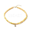 Bear Pendant Necklace for Teen Girl Women NJEW-JN03704-2