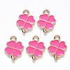 Alloy Enamel Pendants X-ENAM-S121-050C-2