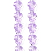 Transparent Glass Enamel Beads Strands GLAA-B021-06B-1