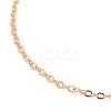 Brass Curb Chain Bracelets Making BJEW-JB05515-05-2