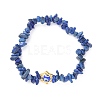 Chips Natural Gemstone Stretch Bracelets BJEW-JB04700-2