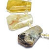 Natural Yellow Opal Beads Strands G-O179-I02-3