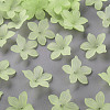 Frosted Acrylic Bead Caps MACR-S371-05A-728-1