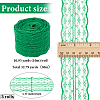 3 Rolls Guipure Non-Stretch Lace Trim OCOR-GF0004-52F-2