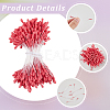 Gypsum with Cotton Cord Artificial Flower Core DIY-WH20007-36A-08-5