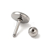 304 Stainless Steel Stud Earrings EJEW-K260-01AS-2