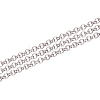 Anti-Tarnish Rhodium Plated 925 Sterling Silver Rolo Chains STER-WH0011-05P-1